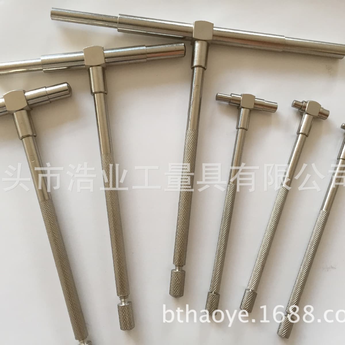 Telescoping Gauge, Nickel-Plated Square Head Inside Diameter Gauge, Telescoping Gauge, Adjustable Gauge 8-150mm 5/16-6 Inch