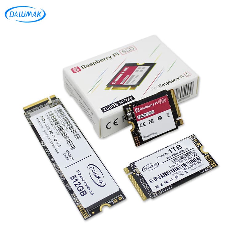 Raspberry Pi 5 NVMe SSD Solid State Drive Raspberry Pi SSD 256GB 512GB M.2 Drive