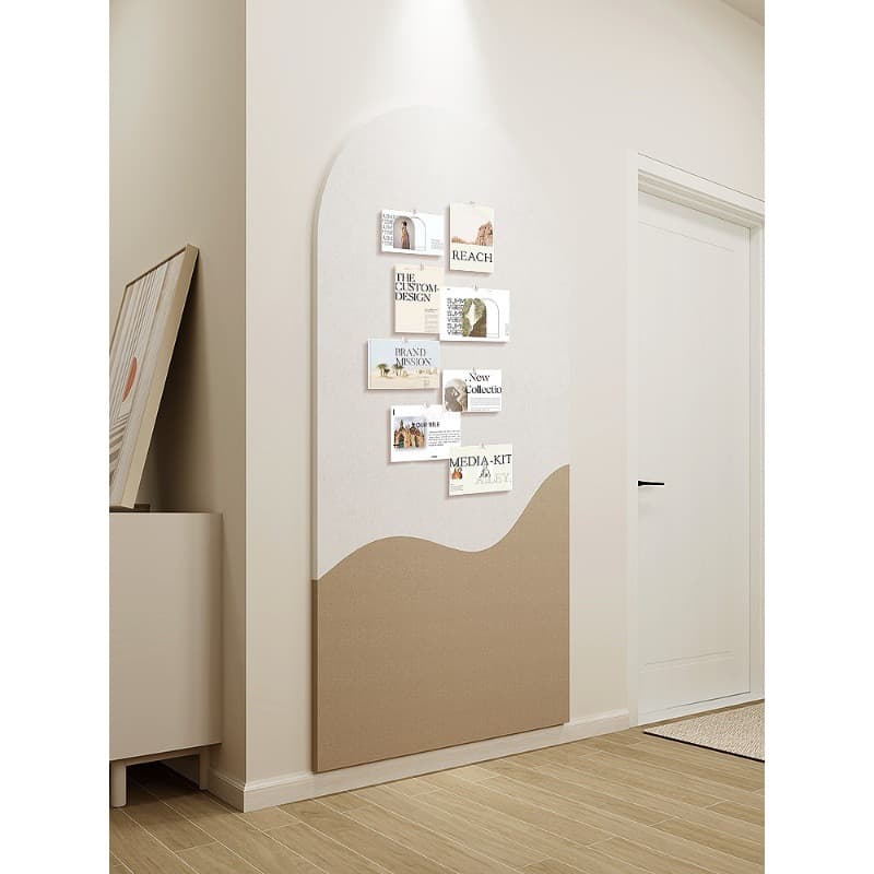 Felt Photo Wall Decoration Creative High-End Wall Decor Background Board Polaroid Frame Combination Soft Cork Board Wall Sticker