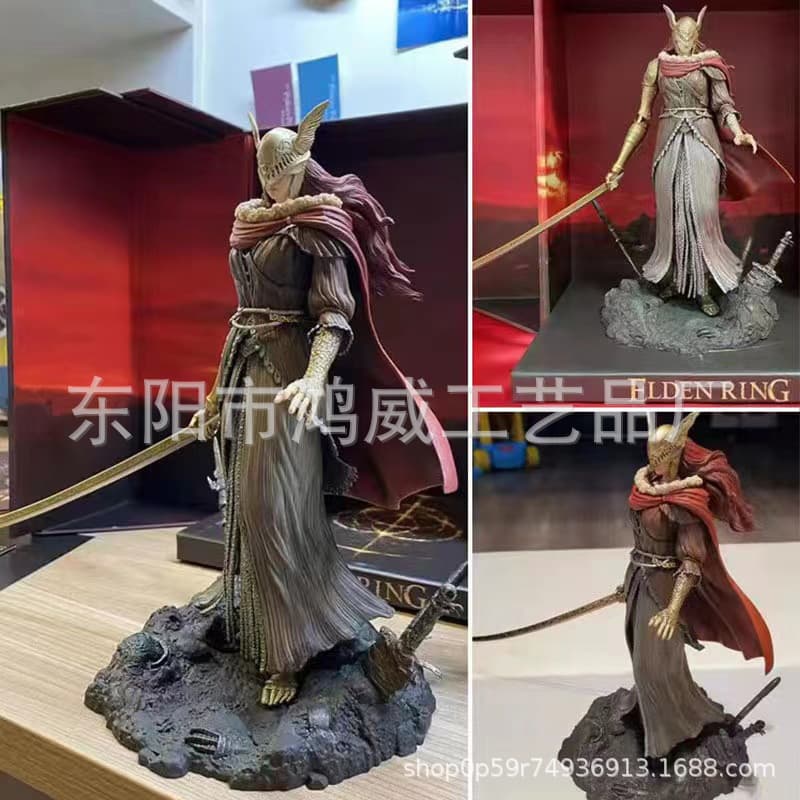 New cross-border Elden Ring peripheral sword Valkyrie game resin home furnishings decoration figures anime