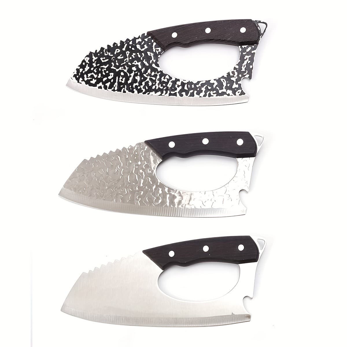 2025 New Cross-border Drop Shipping Ergonomic Kitchen Knife Forged Chef Knife Sharp Slicing