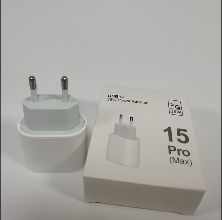 20W EU PD Fast Charger Compatible with iPhone 15 Pro Apple 14 35W Charger 12W Charging Head US Plug