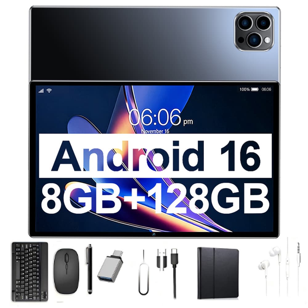TK South America Cross-border New 10.1-inch Tablet Android 10 Smart Bluetooth 2-in-1 Tablet Wholesale