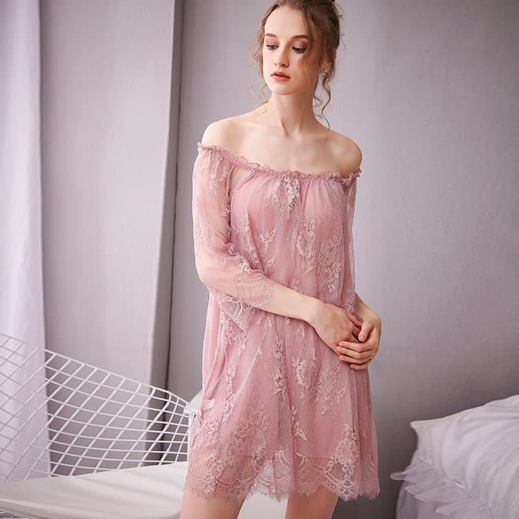 bulk buy lingerie maid nightgown sexy lingerie uniform cosplay one-piece pajamas wholesale