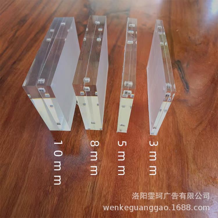 Manufacturer Wholesale Acrylic Brick Magnetic Photo Frame Girls DIY Guka Disk Transparent Guka Brick Fridge Magnet