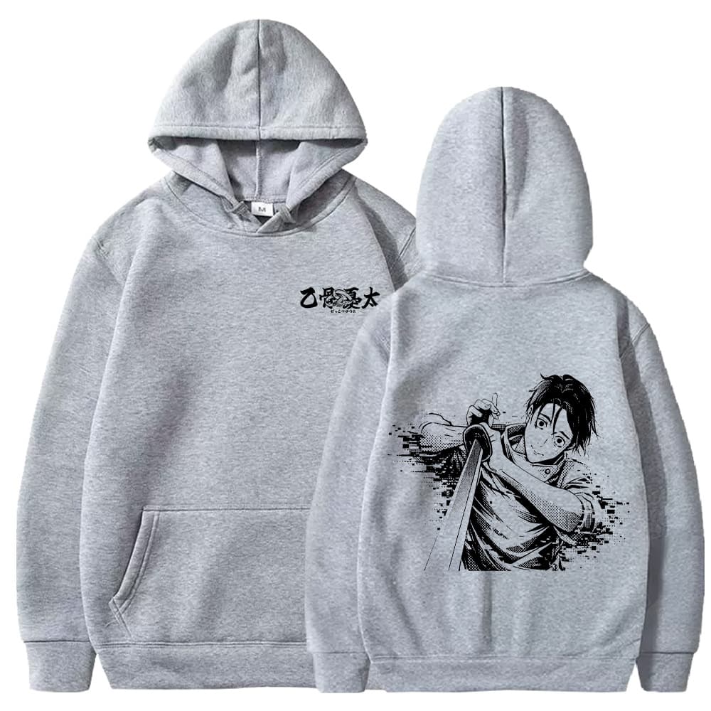 Cross-Border Jujutsu Kaisen Merchandise Printed Spring and Autumn Long-Sleeve Casual Hooded Sweatshirt for Men and Women