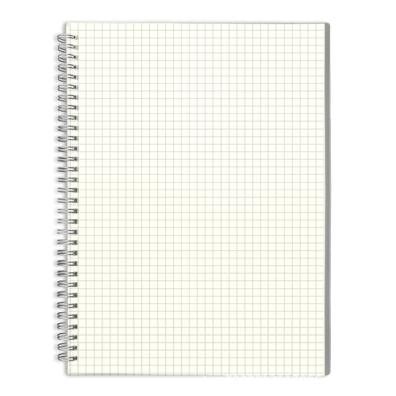 Coil Notebook A5 B5 Aesthetic American Style A6 Lined Thick Grid Blank Simple Student Notebook