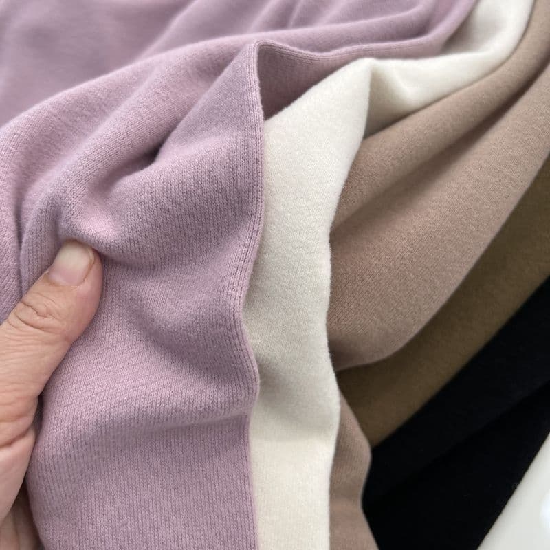 Outlet ~ Clearance Removal Brushed Thickened Crew Neck Base Layer Tee for Women, New Autumn/Winter Style, Soft Long Sleeve T-Shirt Top