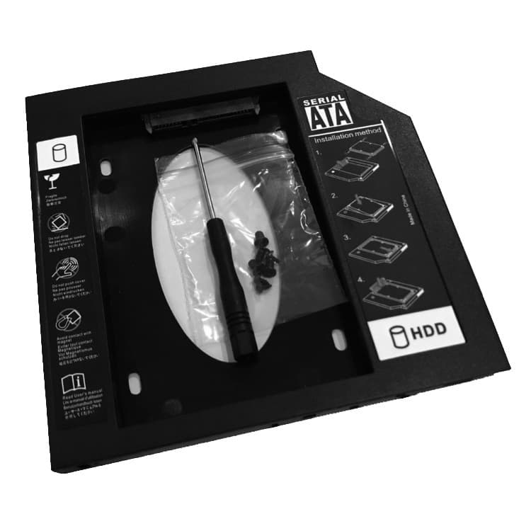 Wholesale New All-Plastic Optical Drive Bay SSD Bracket Manufacturer Direct