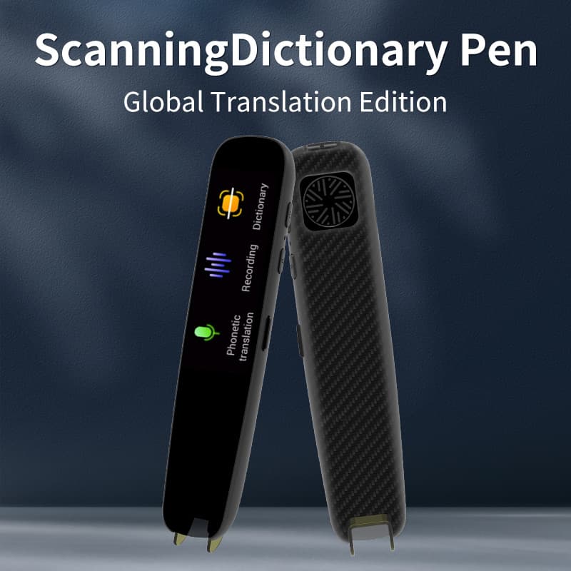 International Edition Translation Pen for Russian, German, Vietnamese, Indonesian, Malay, Cross-border Point-and-Read Translation Pen with Offline Scanning