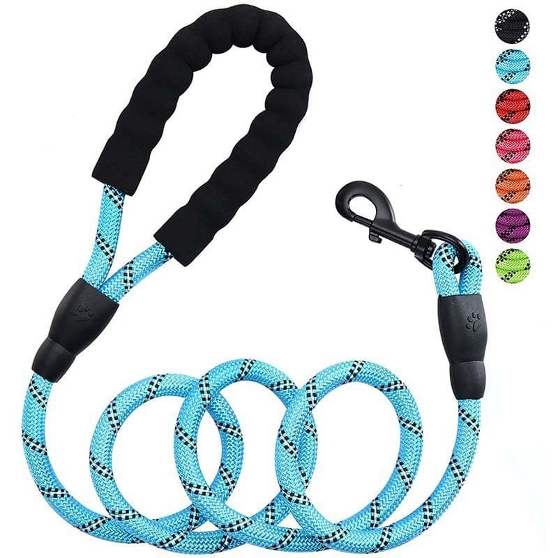 Multi-Color Nylon Dog Leash Anti-Pull Dog Rope Factory Wholesale Outdoor Pet Leash