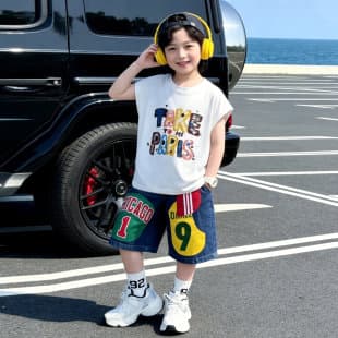 Boys Summer Sleeveless Suit 2026 New Big Boy Summer Thin Breathable Children's White Cool Vest