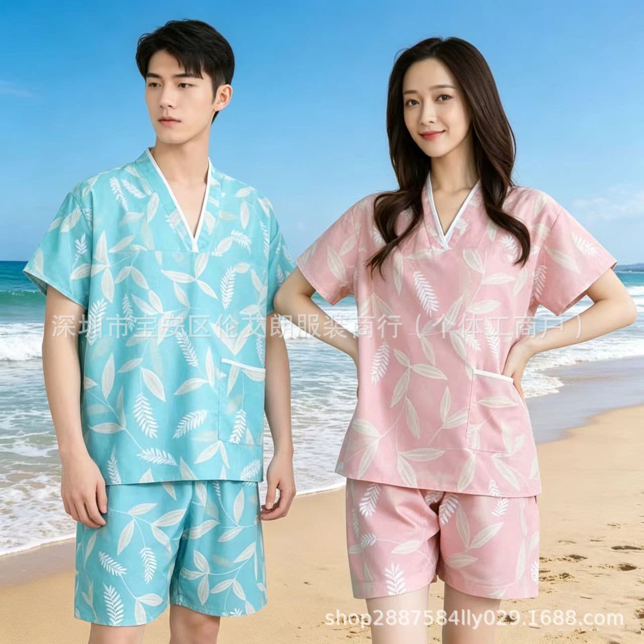 Brand new steaming suit, sauna suit, disposable bath suit, yukata manufacturer direct batch, hotel beauty SPA hot spring suit wholesale