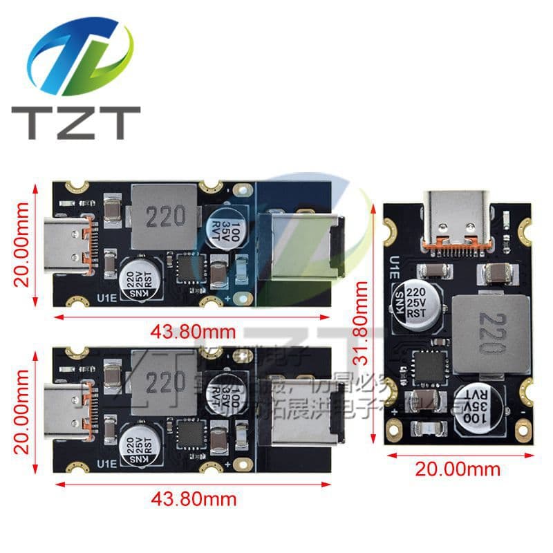PD65W fast charging module Type-C interface Apple PD3.1 PPS fast charging QC3.0 Huawei SCP