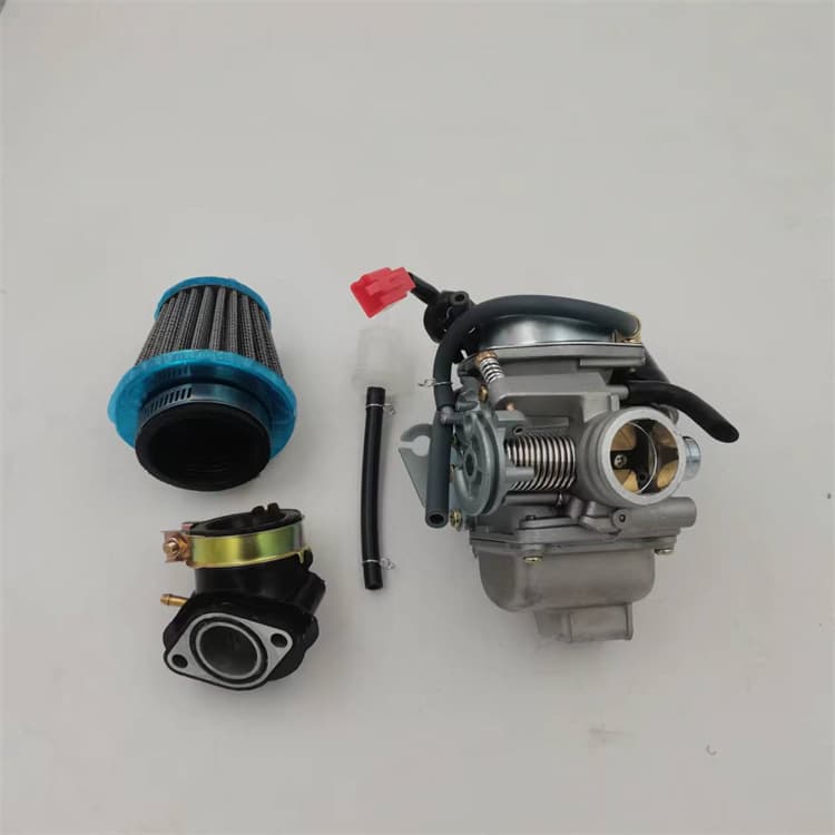Motorcycle Carburetor GY6-125 GY6-150 with Interface and Air Filter Full Set