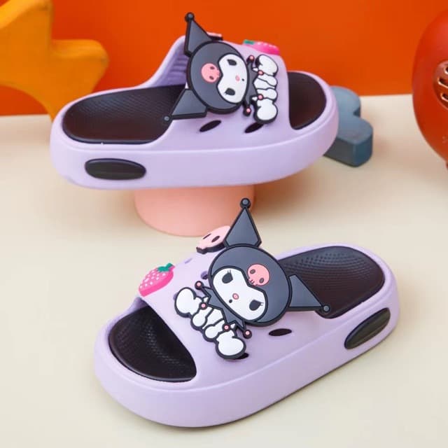 New Eva children's slippers for boys and girls, anti-slip summer slippers, cute cartoon baby soft-soled slippers, various styles