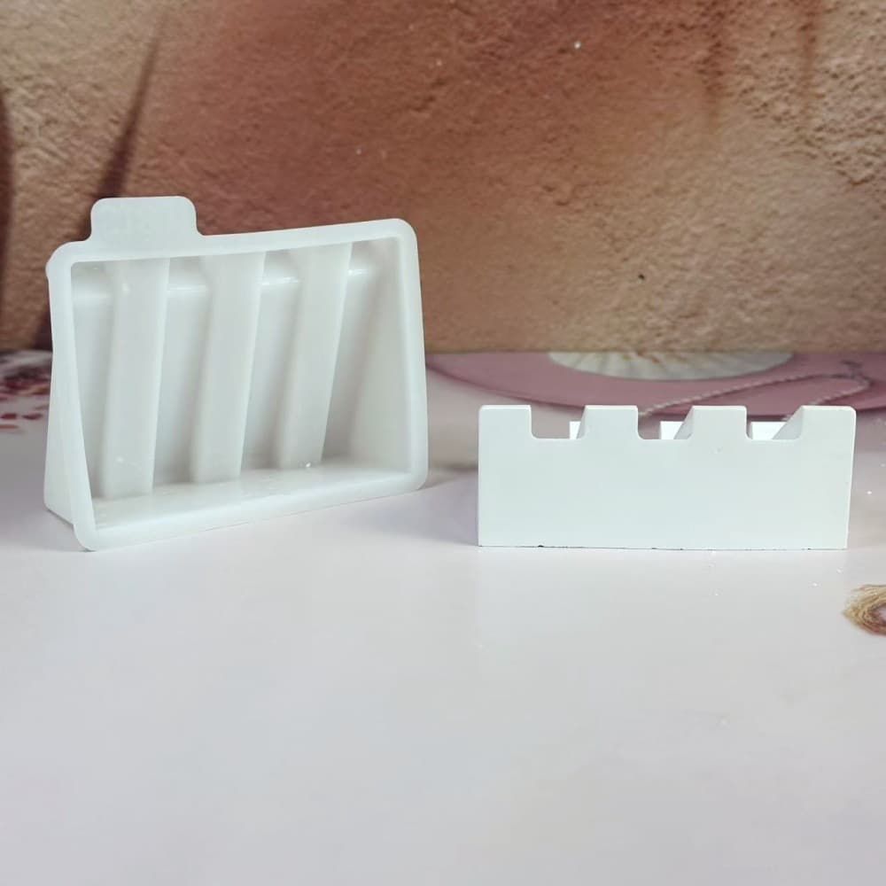 S1831 Soap Dish Decorative Cement Plaster Mold DIY Silicone Mold