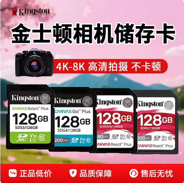 In Stock Original 64GB 128GB 512GB 1TB SD Card Memory Card UHS-II U3 V30 V60 V90 Memory Card