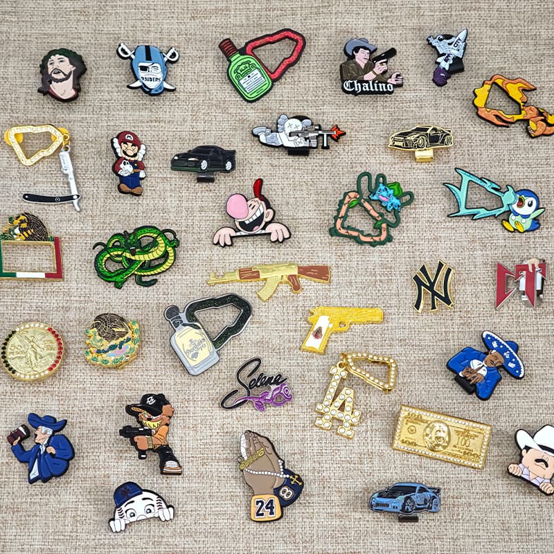 Source Factory Metal New Era Ornament Hat Pin Badge Customized Enamel Brooch Painted Pin Hat Pins
