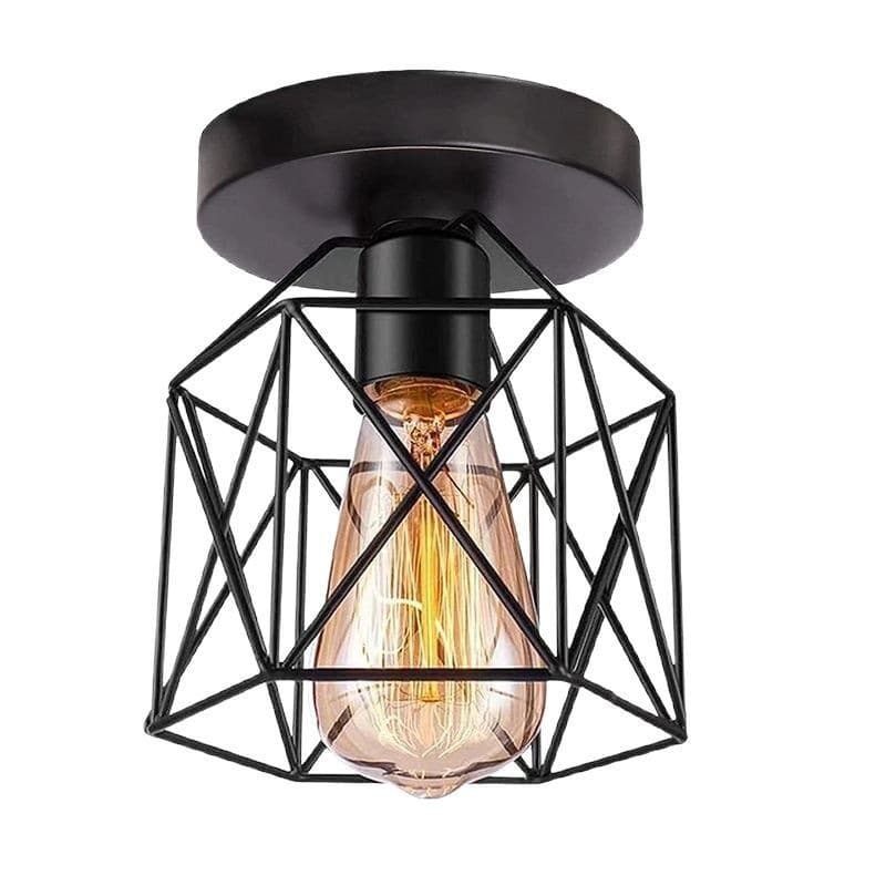 Nordic Iron Art Ceiling Light, Corridor Balcony Light, Modern Minimalist Lamp, Cloakroom Hallway Porch Light, Hallway Light