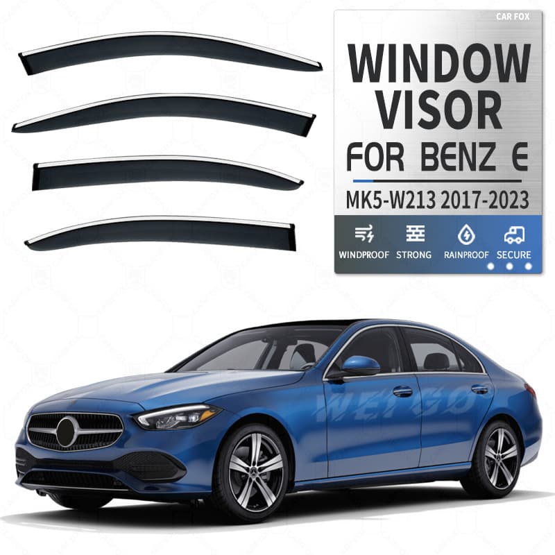 Compatible with Mercedes Benz E Class SWB Window Visor