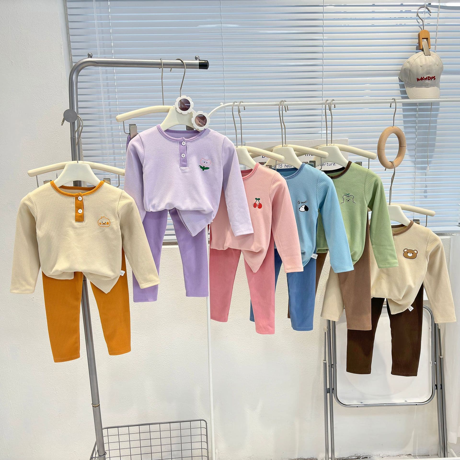 Kids Thermal Underwear Set Fall Winter New Boys Long Johns Baby Warm Pajamas Girls Loungewear Children's Clothing