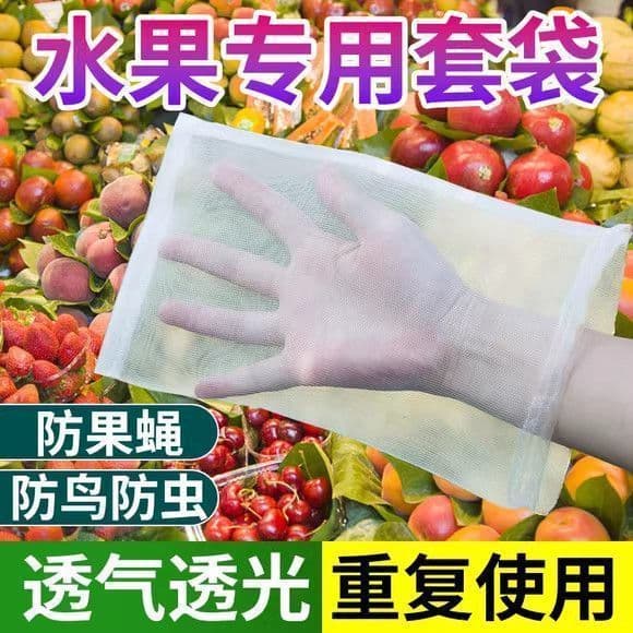 Fruit and Berry Protection Bags for Strawberries, Tomatoes, and Blueberries - Breathable, Insect-Proof Net Bags