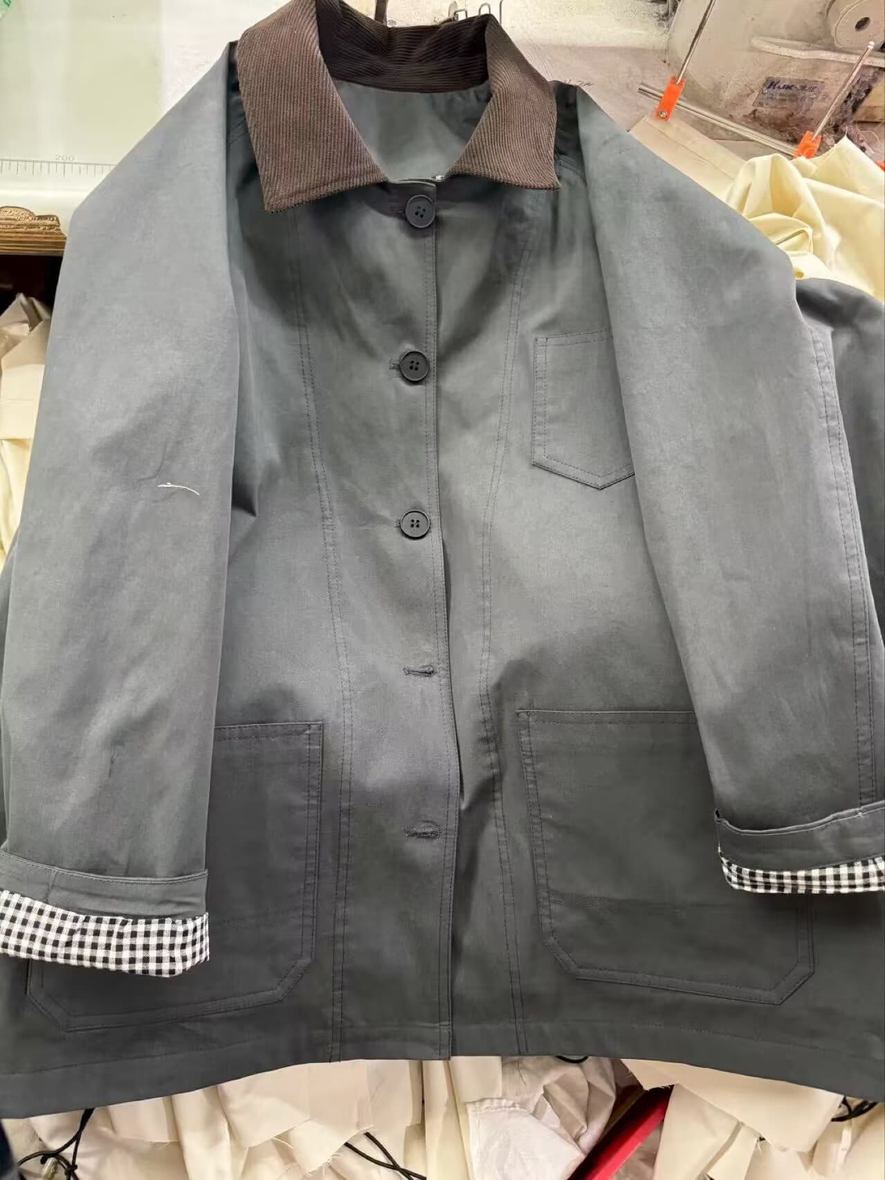 Factory Direct Trench Coat for Women 2026 Spring Autumn New Arrival Petite Early Fall Casual Korean Hepburn Style Premium