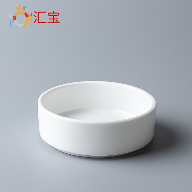5/9cm ceramic straight flavor dish Western food butter dish salad dressing bowl soy sauce dish hot pot sauce dish ceramic dish