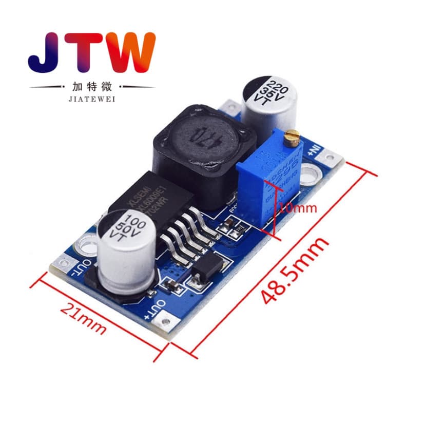 XL6009 / XL6019 DC-DC Step-Up Boost Power Module Adjustable Output Surpasses LM2577 4A Current