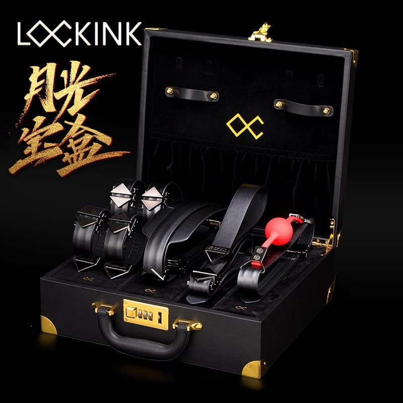 SM set high-end bondage rope moonlight treasure box erotic training adult punishment props