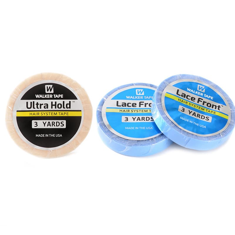 Waterproof Sweatproof Hair Tape for Hair Extensions Seamless Repair Tape Strong Adhesive Walker Brand Glue