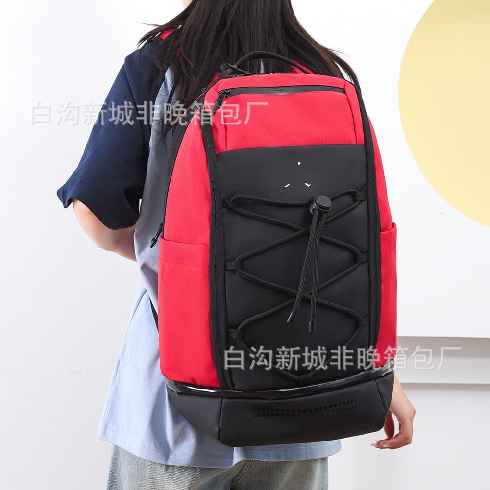 Fashion Trend Casual Travel Bag AJ Lightweight Large Capacity Backpack for High School and College Students Sports Basketball Bag