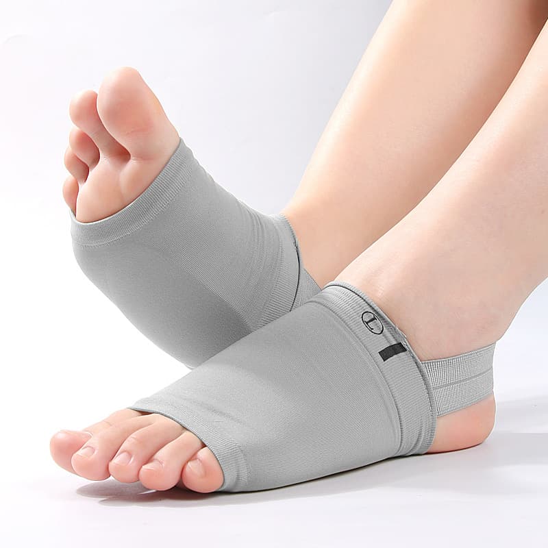 Foot eversion insoles, arch support socks, bandages, arch support pads, flat arch support pads, orthotic pads