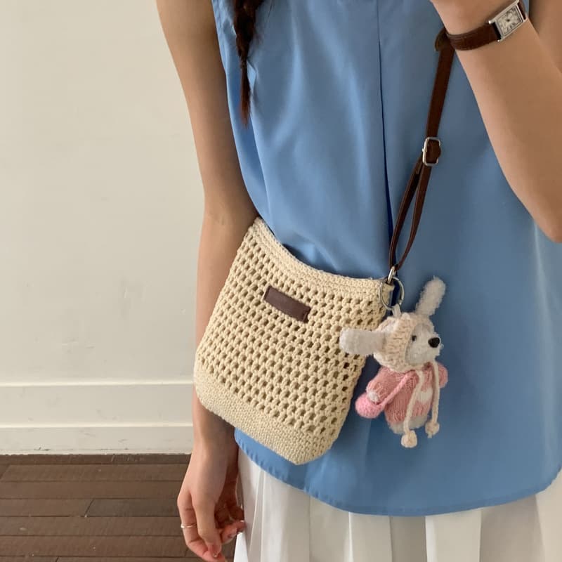 Japanese Seaside Vacation Woven Bag 2026 New Beach Straw Tote Bag Large Capacity Shoulder Crossbody Bag