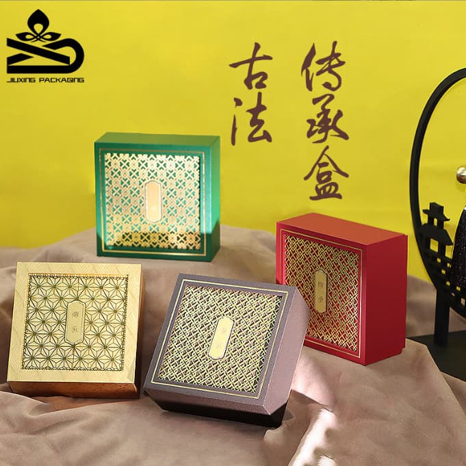 Ancient method inheritance gold bracelet box emerald cultural toy bracelet empty box wholesale hollow jewelry box packaging box