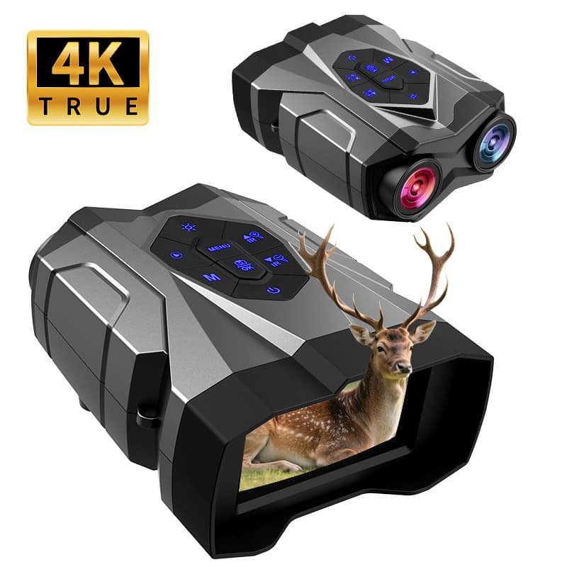 Cross-border 4K Outdoor Sports Night Vision Infrared Electronic Telescope Night Vision Recorder 16x Digital Zoom Camera