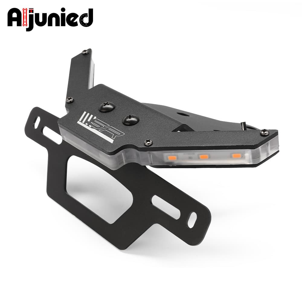 Tail tidy license plate bracket for CFMoto 450SR, 250SR S, 450NK modification