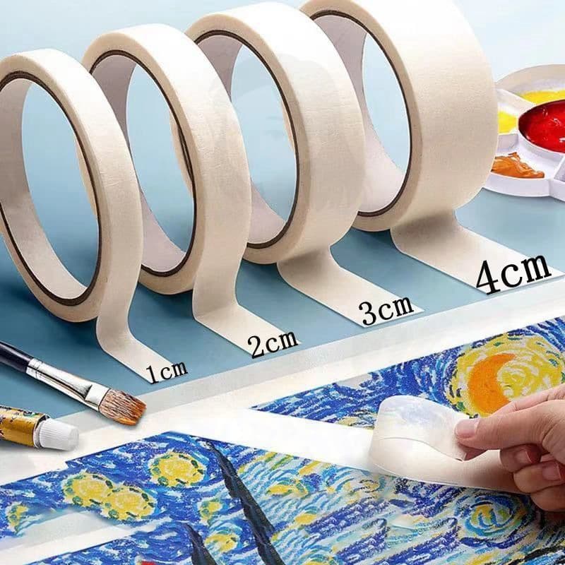 Masking tape for students' drawing, specialized for sketching art students, sticker with no-trace hand-tear masking adhesive.