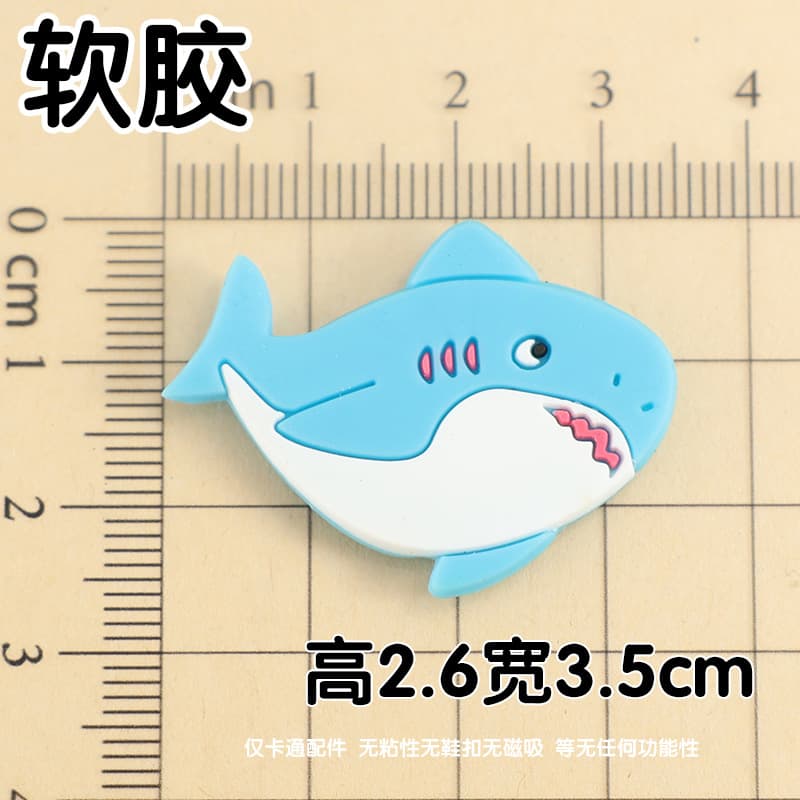 Kids Cartoon Croc Shoes Underwater World Starfish Shells Crabs Forest Animals Lion Monkey DIY Charms
