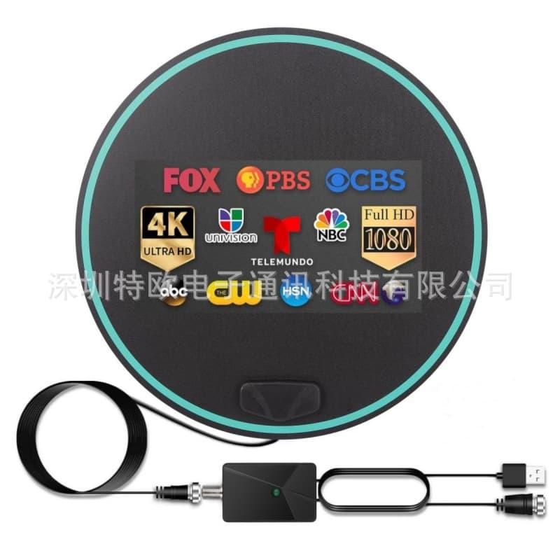 High UHF TV Receiver Ground Breaking TV Antenna Receiver Ground Wave Antenna Home Entertainment Device TEOU Brand HDTV-34