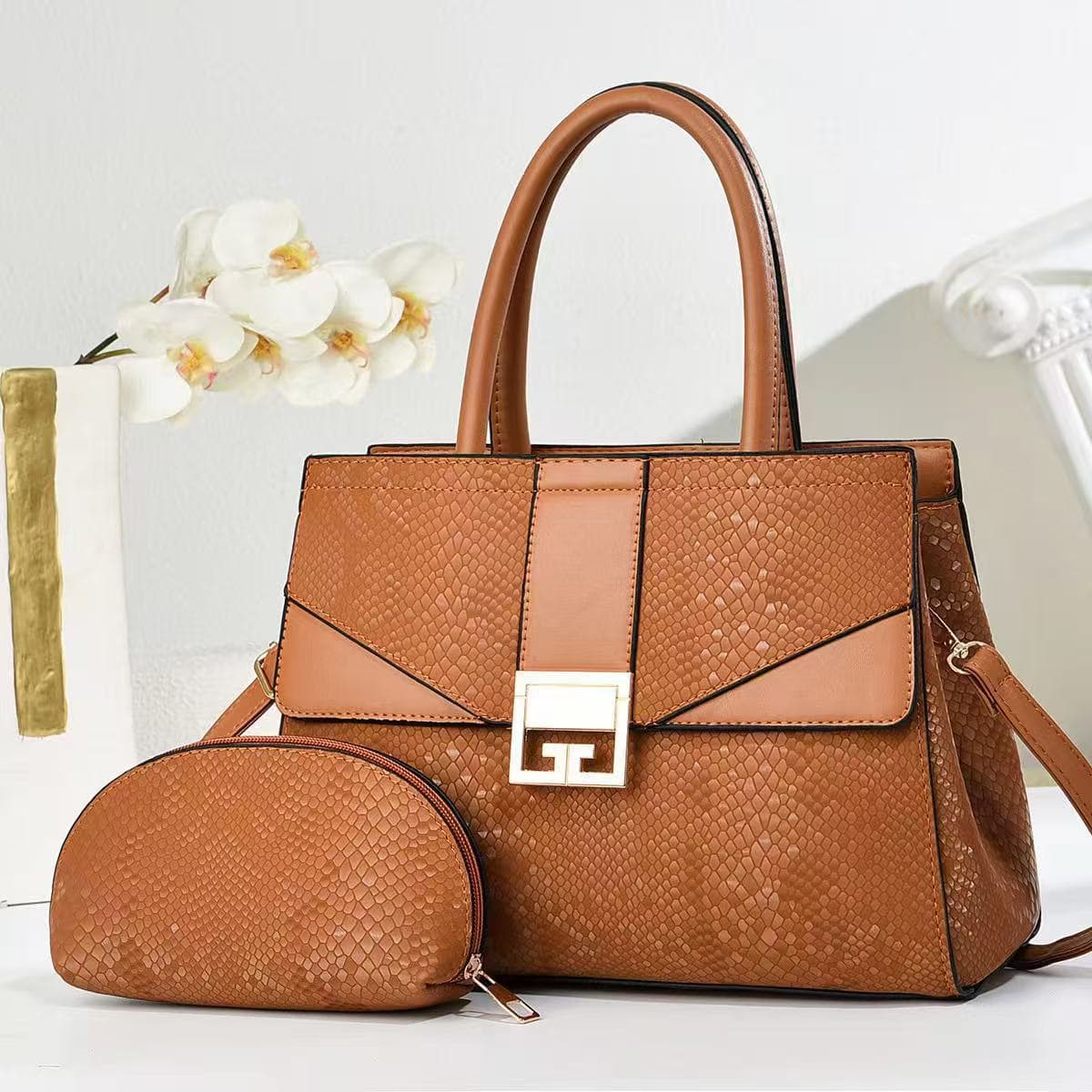 New mother-in-law bag, fashionable and trendy women's bag, high-end retro large-capacity shoulder bag, crossbody bag, handbag, women's bag