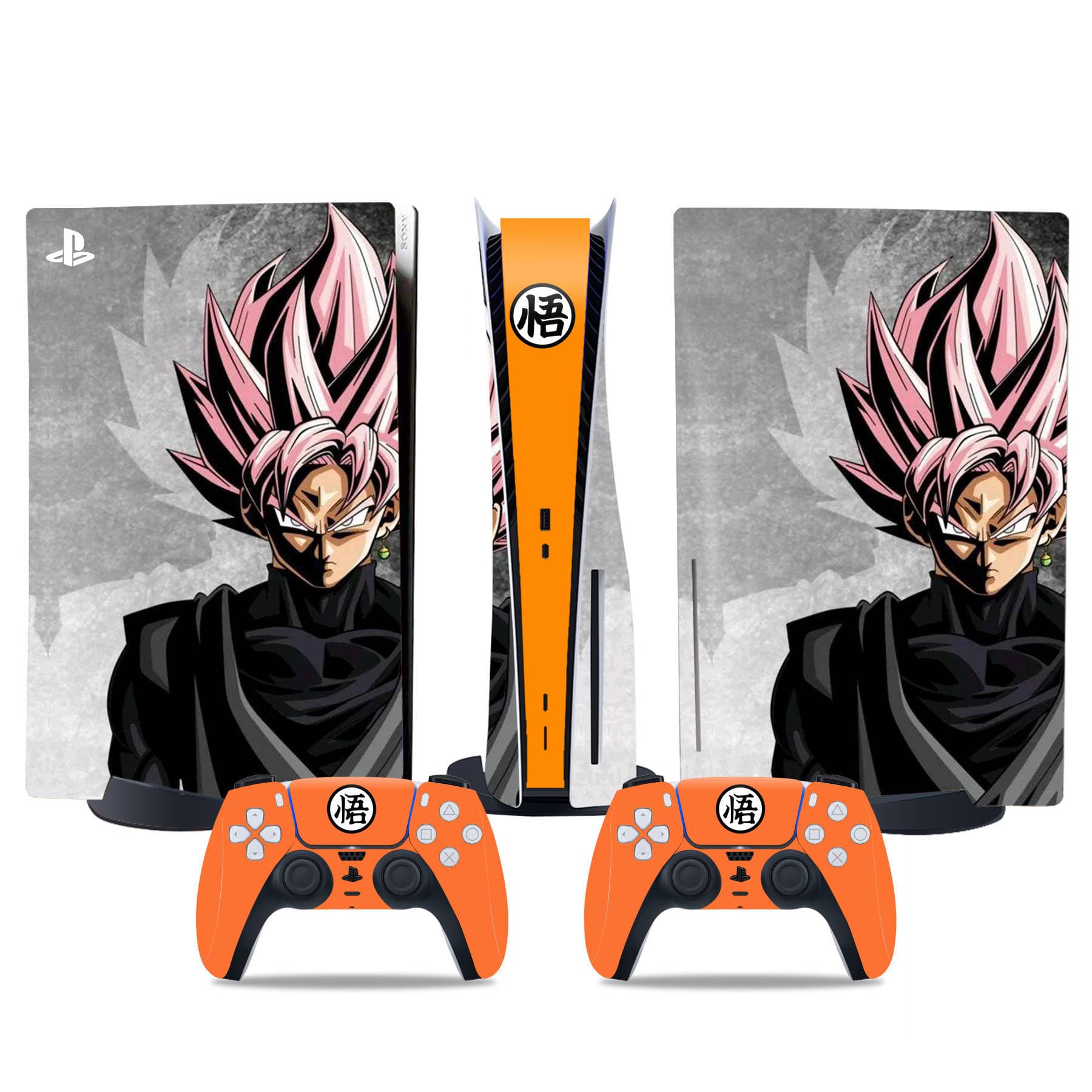 PS5 Disc Edition Sticker PS5 Digital Edition Console Controller Skin Anime Dragon Ball Style Dropshipping Supported