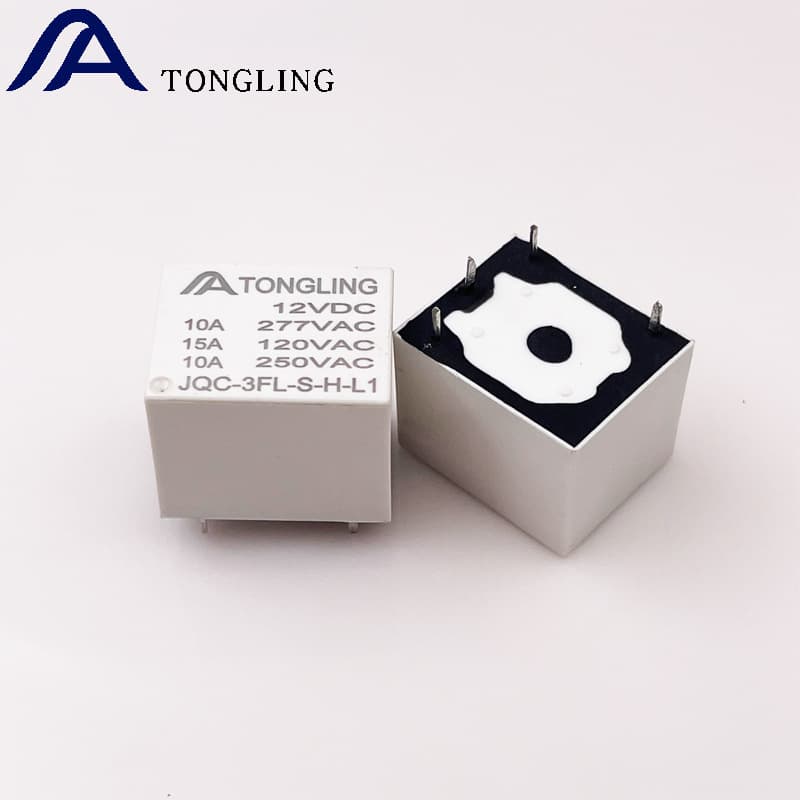 TL3FL-S-H-L1 Single Coil Relay 12V 24V Magnetic Latching Relay 4-Pin Normally Open