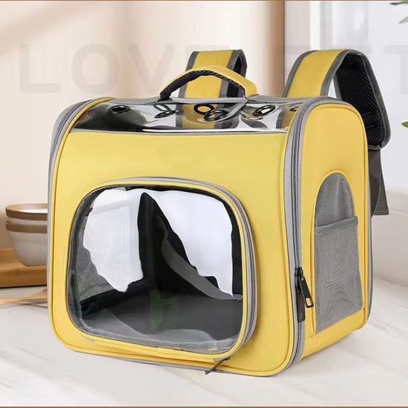 Large Capacity Breathable Lightweight Pet Cat Carrier for Outdoor Use, Panoramic Comfort Sky Cabin Cat Carrier Wholesale