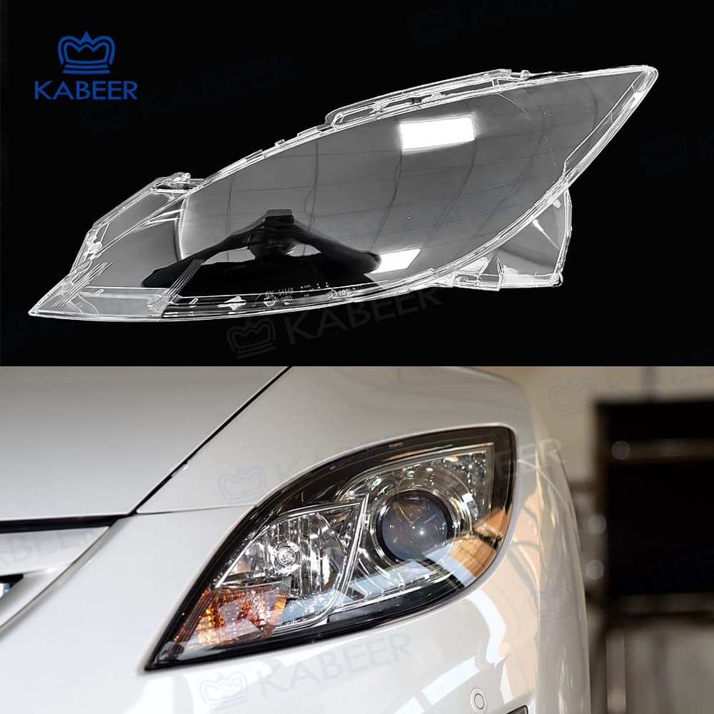 Compatible with 2009-2019 Mazda Ruiyi Headlight Lens, Ruiyi Coupe Front Headlight Clear Lens Cover