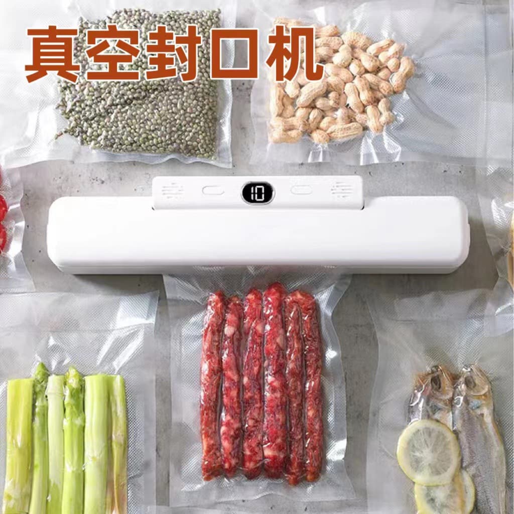 Mini Vacuum Sealer Food Freshness Keeper Small Vacuum Machine Home Commercial Use Automatic Sealer