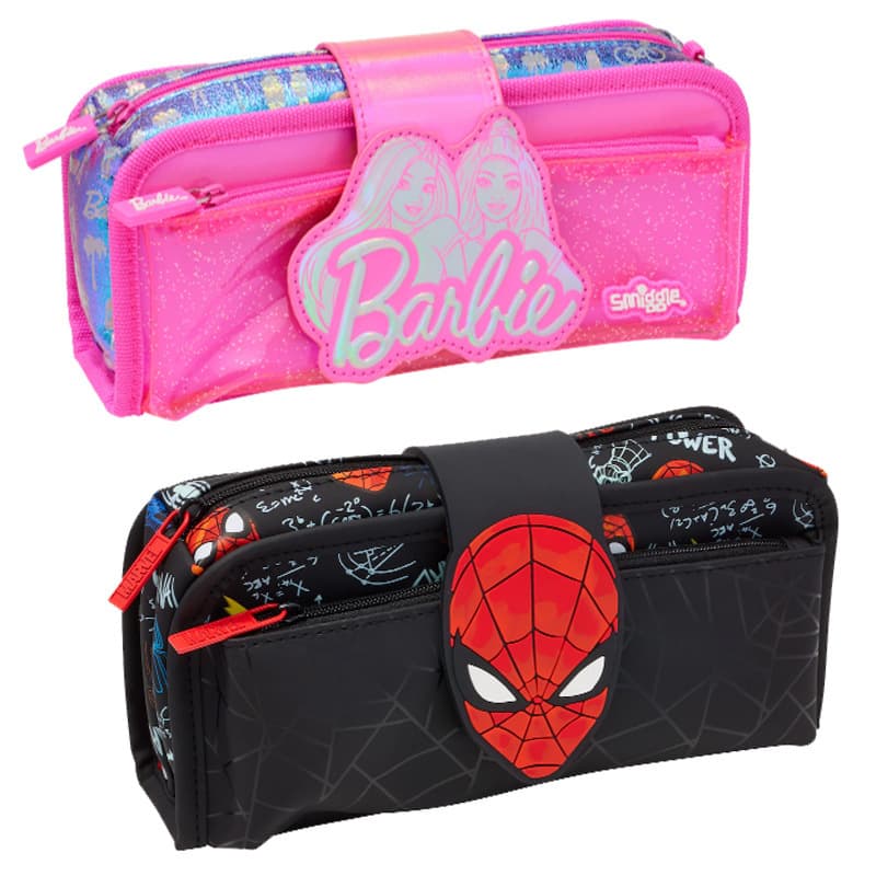 Australian Smiggle Children's Buckle Pencil Case for Primary and Secondary School Students, Large Capacity Stationery Bag