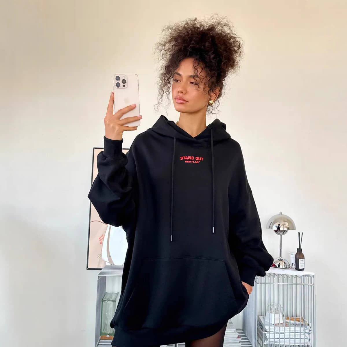Spot pure cotton European and American letter hoodies sweatshirts for men and women large size long-sleeved autumn and winter women's fleece sweaters foreign trade