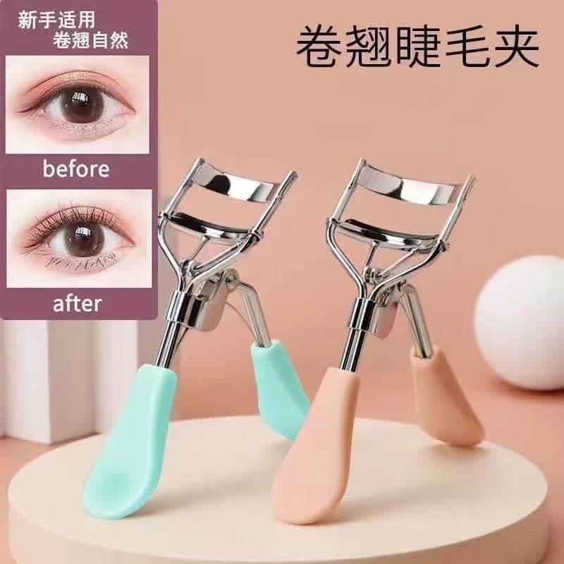 Wholesale Curled Long-Lasting Eyelash Curler Tool for Beginners, Portable Duckbill Eyelash Curler Without Pinching Eyelids